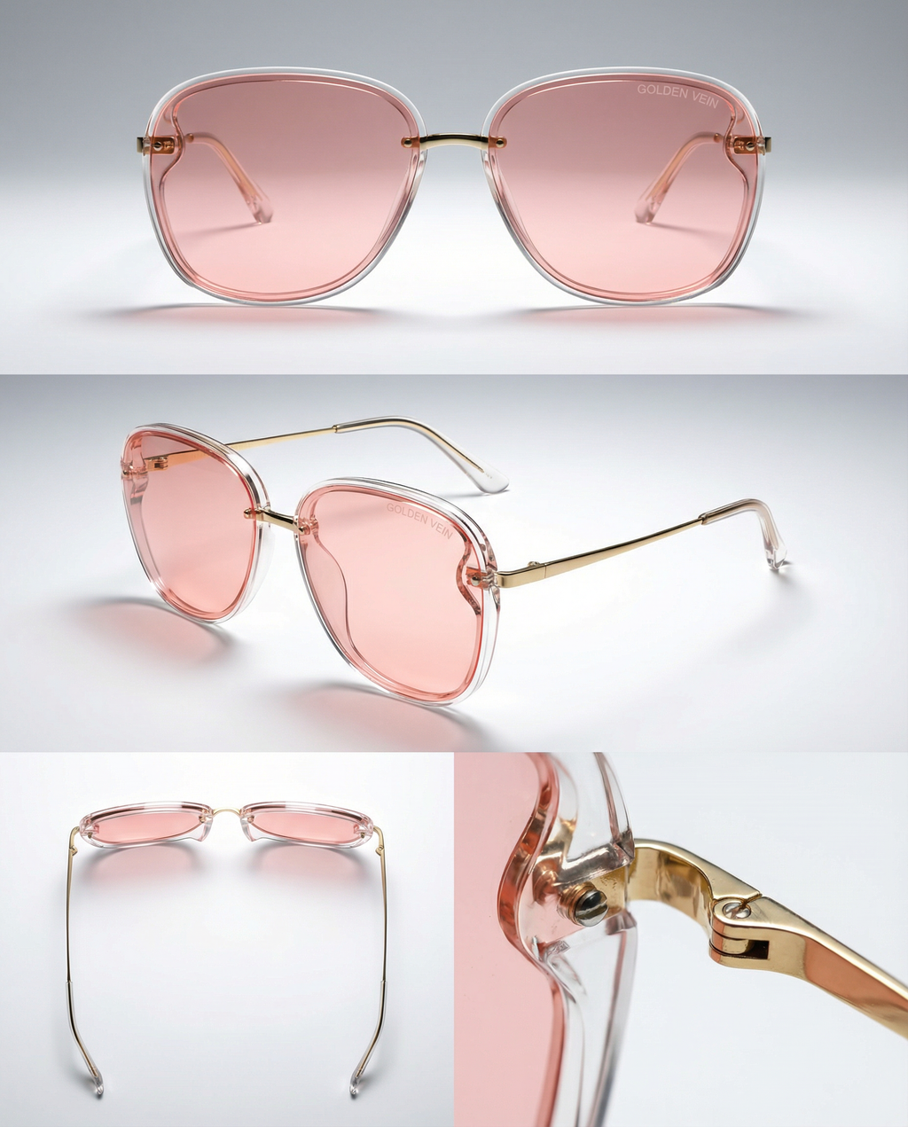 Golden Vein Aurelia - Rosa